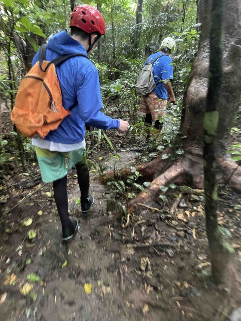 洞窟体験、西表島