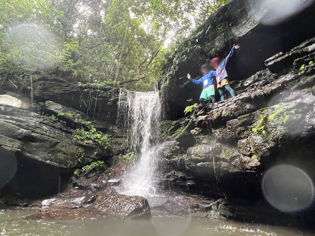 滝壺体験,iriomote,西表島